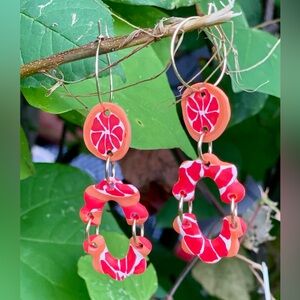 Handmade Earring Polymer Clay
